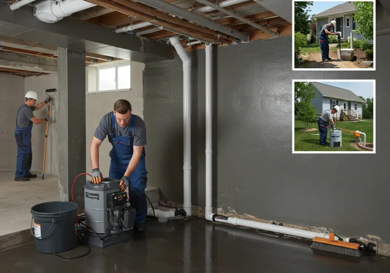 Basement Waterproofing and Flood Prevention process in West Plains, MO